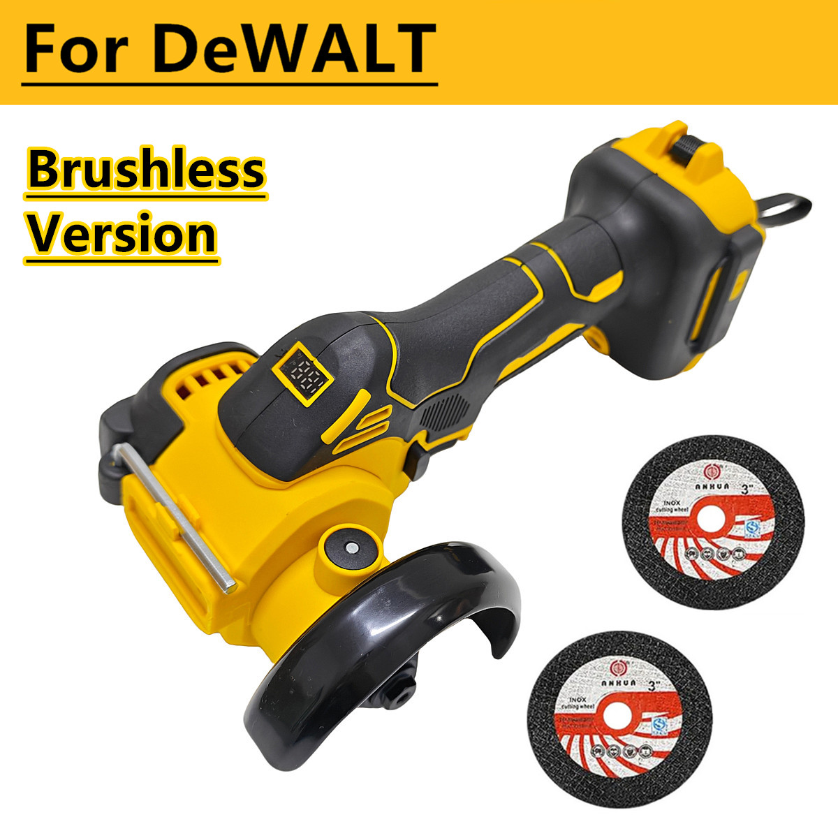 Brushless Angle Grinder Battery Powered - Brushless Angle Grinder 3 Inch CUT