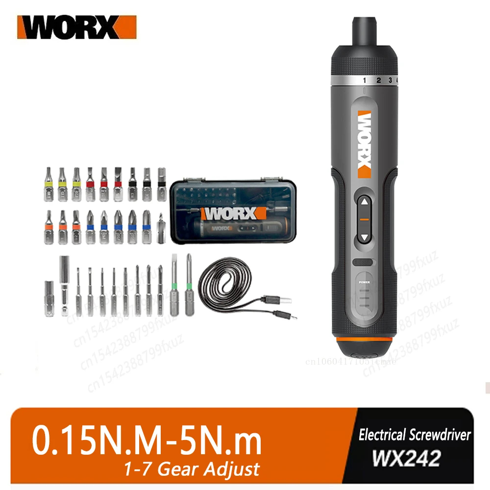 Electric Screwdriver Rechargeable Usb - WORX WX242 4V Electrical Screwdriver Set