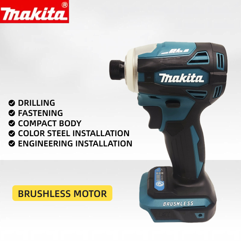 Brushless Cordless Electric Drill 18V - Makita DTD172 18V Cordless Impact Driver