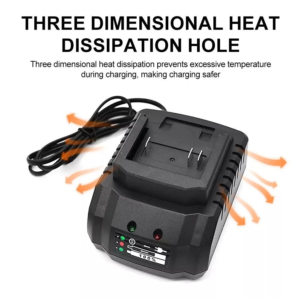 Li-ion Battery Charger 18V 21V - Brushless Cordless Electric Drill 18V 评论和价格