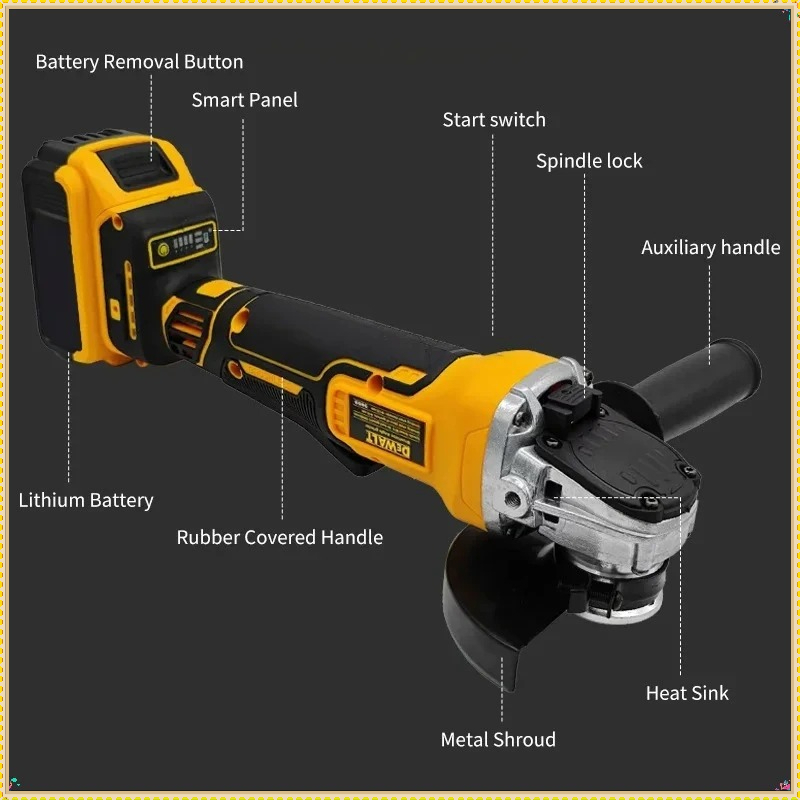 Dewalt DCG406 125MM Brushless  - Brushless Angle Grinder Battery Powered 评论和价格