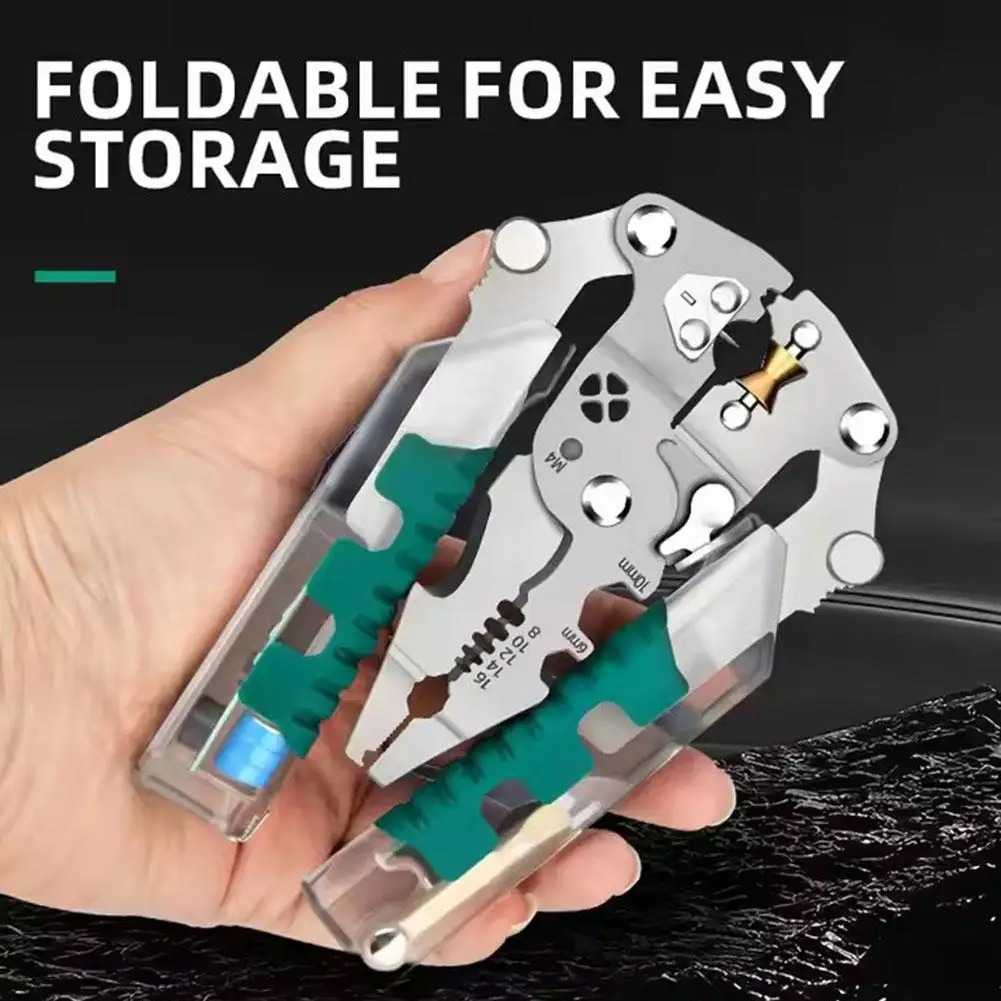 Foldalbe Wire Stripping Pliers - Automatic Wire Stripper Cutter 评论和价格