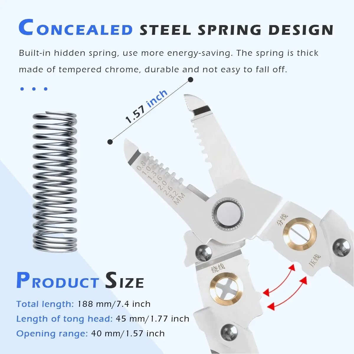 6 In 1 Wire Stripper Special W - Automatic Wire Stripper Cutter 评论和价格
