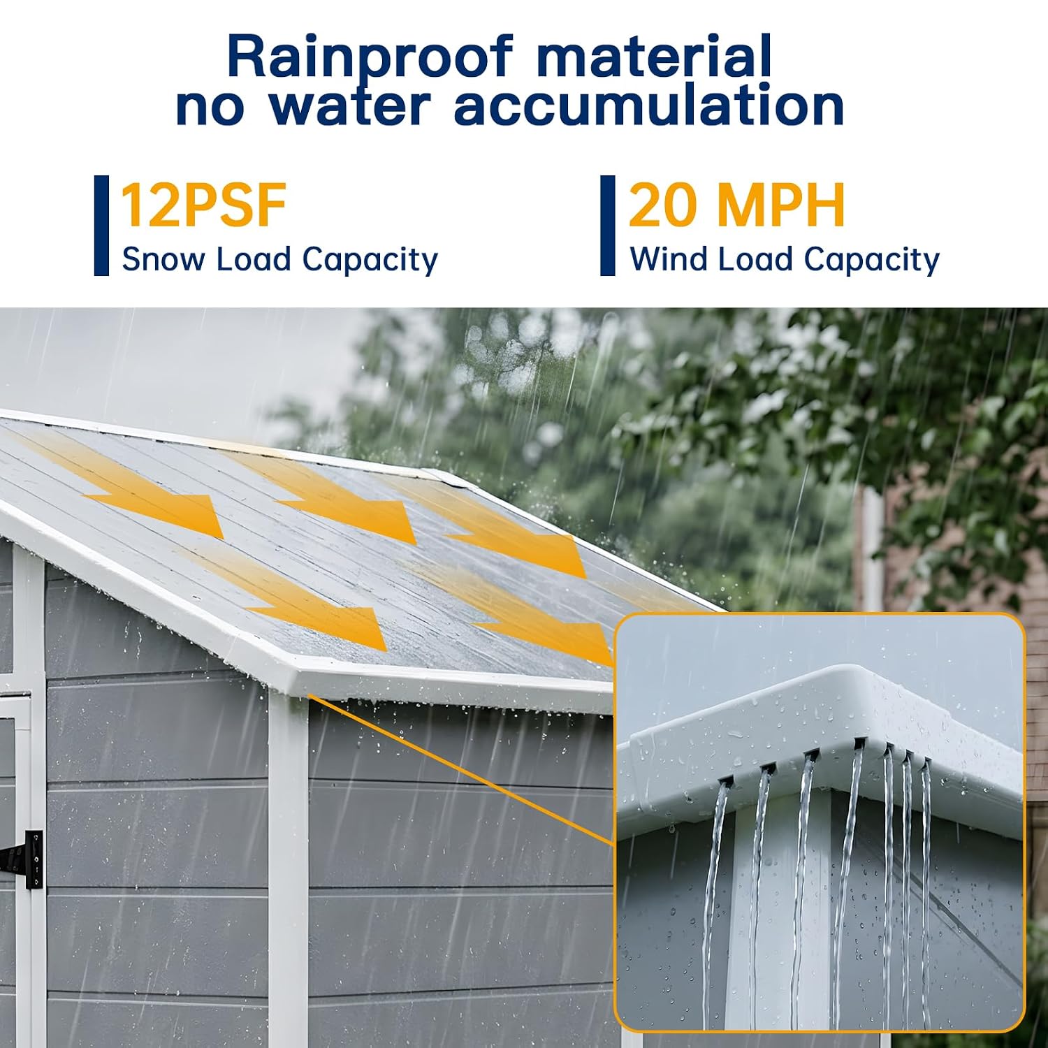 8x6 FT Outdoor Storage Shed wi - Garden Tools 评论和价格