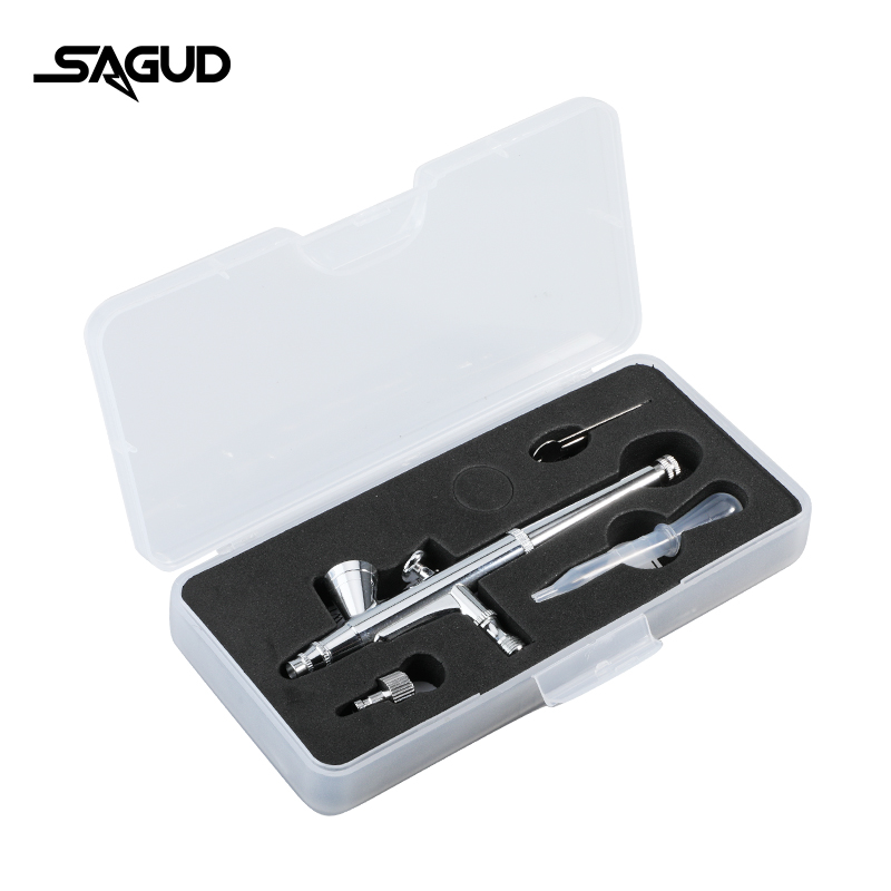 SAGUD Airbrush Model SD-135 0. - Airbrush Kit With Mini Compressor 评论和价格