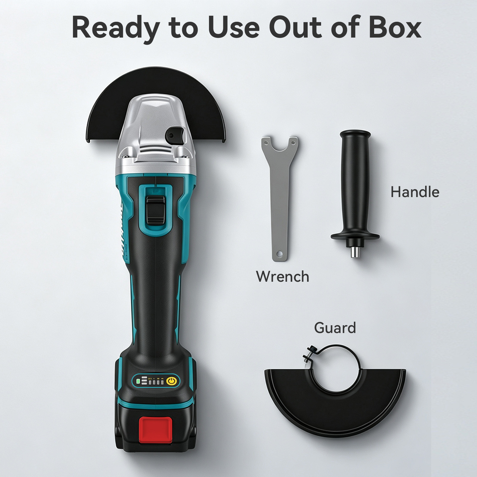 IONTOOL 850W 100mm Cordless An - Brushless Angle Grinder Battery Powered 评论和价格