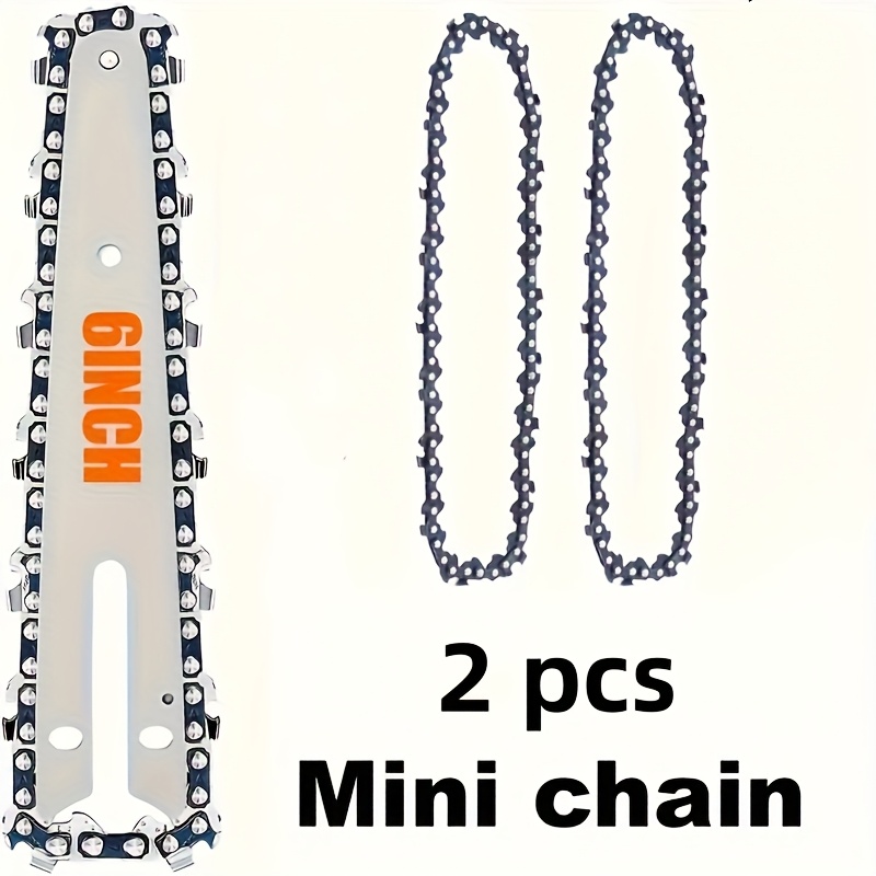 2 Pcs Durable 6-Inch Chainsaw  - Mini Electric Chainsaw 6 Inch 评论和价格