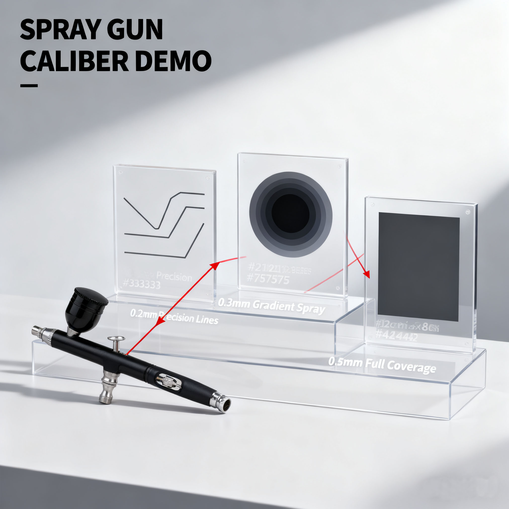 0.3mm Dual Action Airbrush 7cc - Airbrush Kit With Mini Compressor 评论和价格