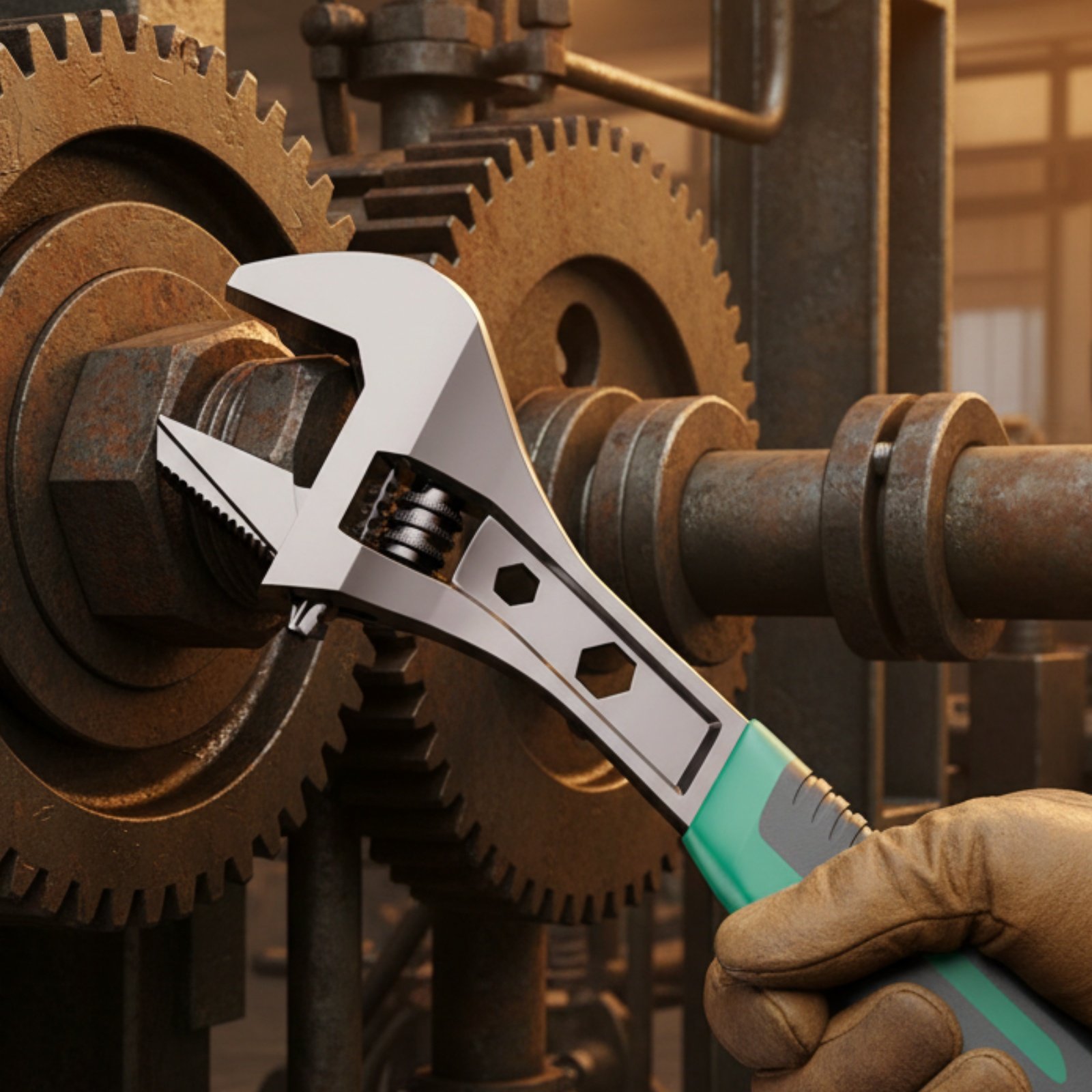 Toothed Adjustable Wrench Indu - Plumbing 评论和价格