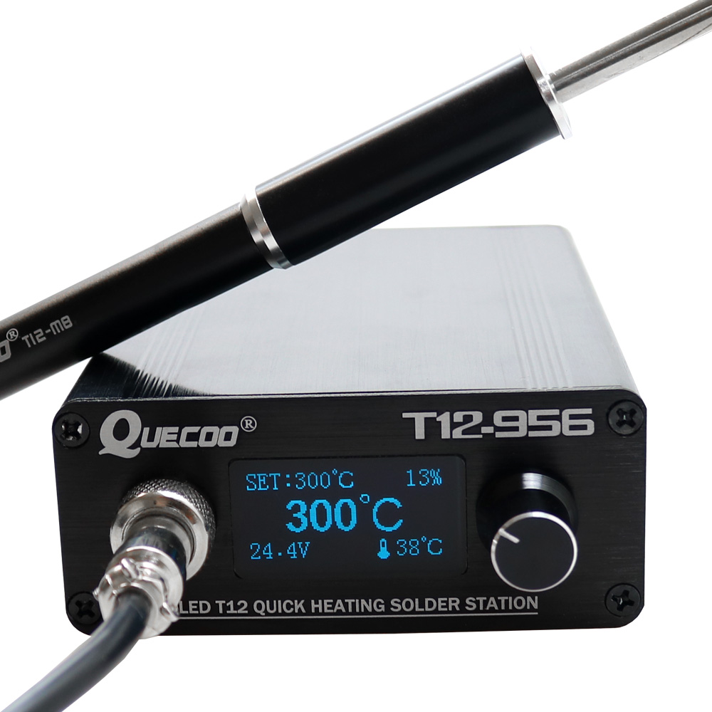 QUECOO T12-956 Soldering Digit - Digital Soldering Station T12 评论和价格