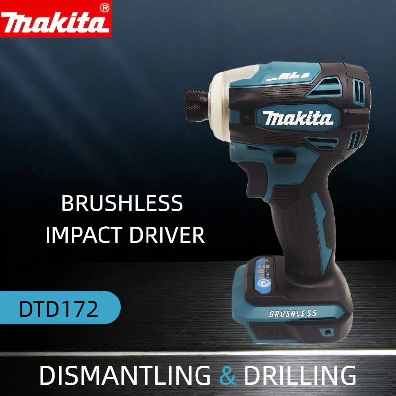 Makita DTD172 18V Cordless Imp - Brushless Cordless Electric Drill 18V 评论和价格