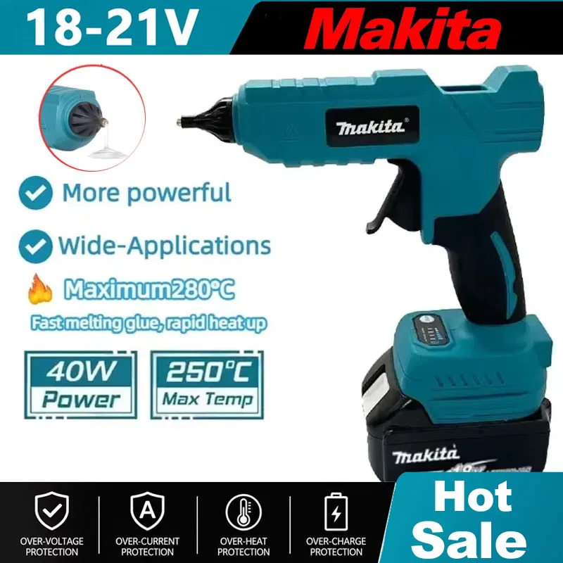 Makita Cordless Electric Hot M - Hot Melt Glue Gun Cordless 评论和价格