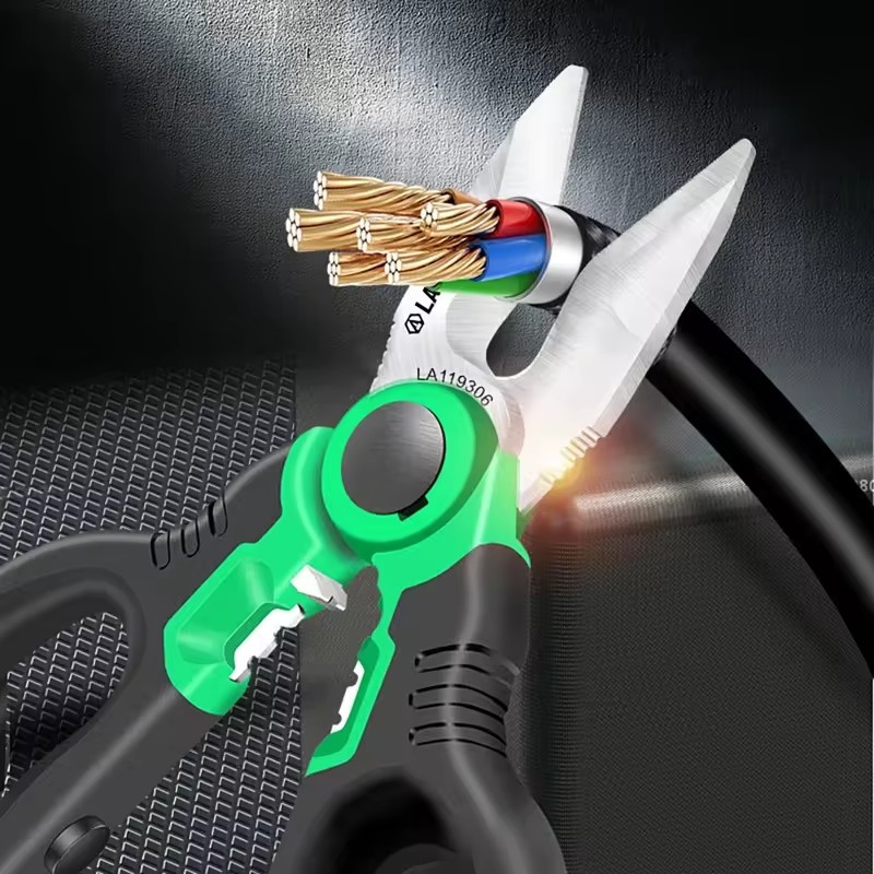 LAOA Electrician Scissors 6/7/ - Automatic Wire Stripper Cutter 评论和价格