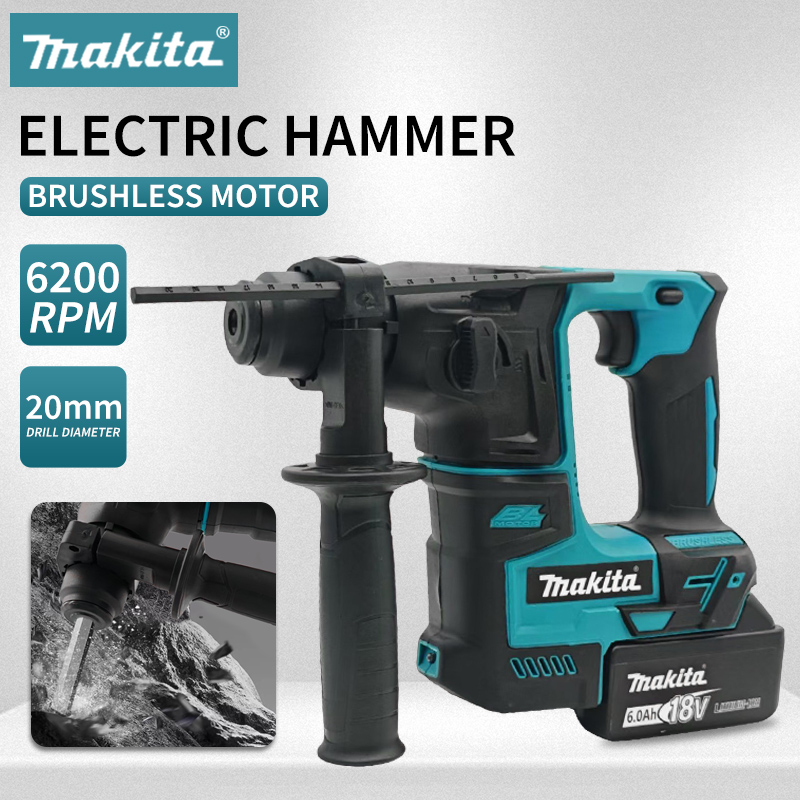 Makita Electric Hammer Brushle - Brushless Cordless Electric Drill 18V 评论和价格
