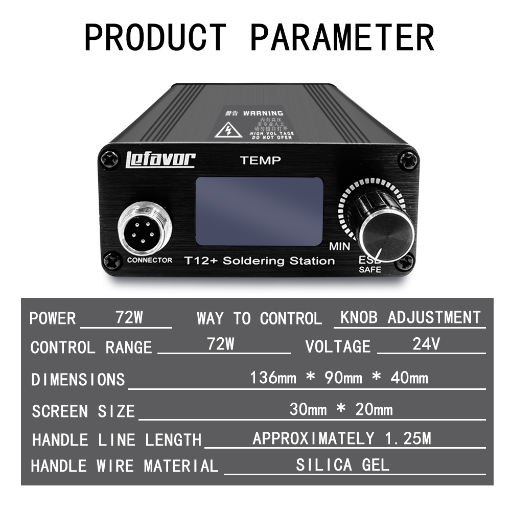 T12+ Soldering Station Solderi - Digital Soldering Station T12 评论和价格